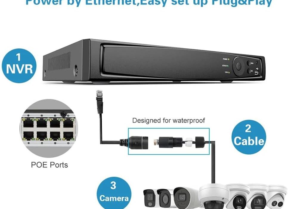 Hikvision 4MP IP Camera with audio