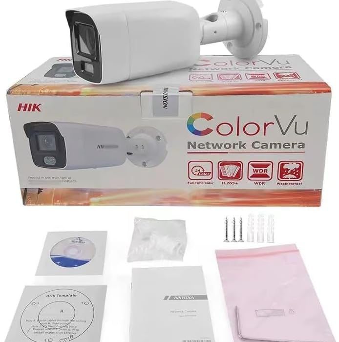 Hikvision 4MP IP Camera ColorVu with Audio