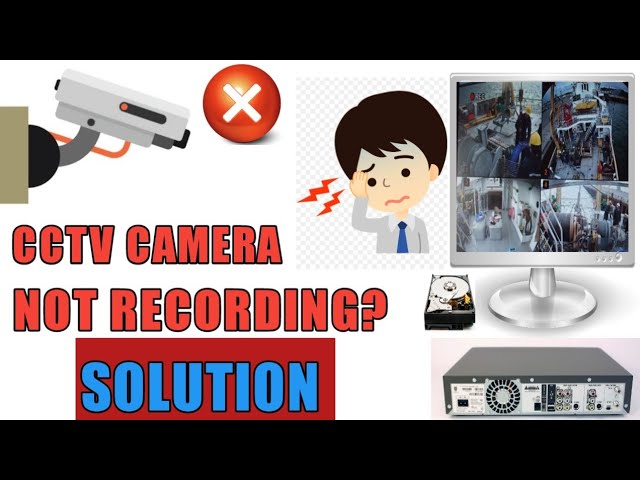 Security Camera Not Recording