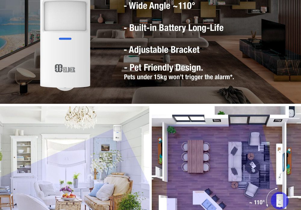 Pet-Friendly Motion Detection Security Camera