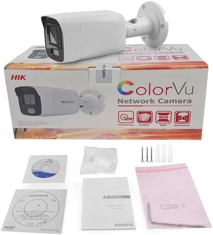 Hikvision 4MP IP Camera ColorVu with Audio