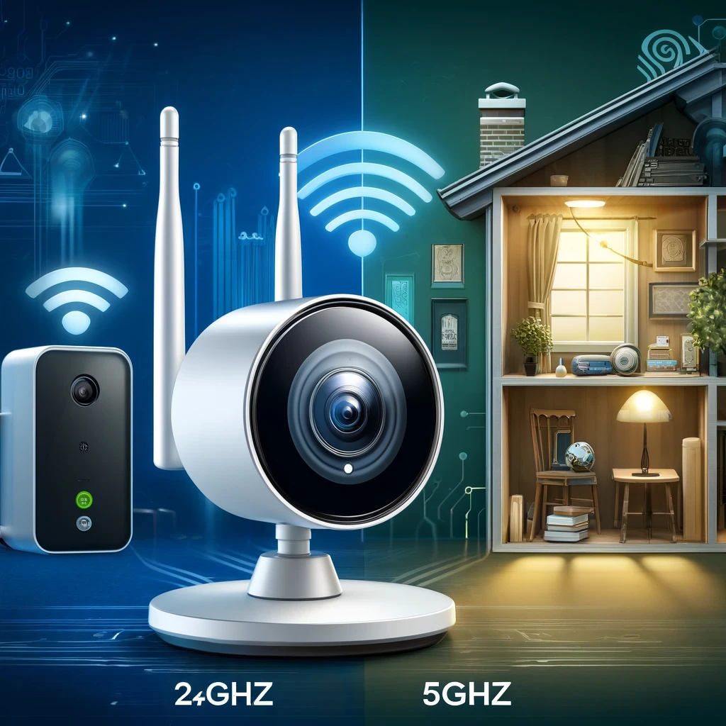 WiFi 2.4GHz Vs 5GHz Security Camera