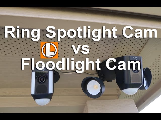 Spotlight Camera Vs Floodlight Camera