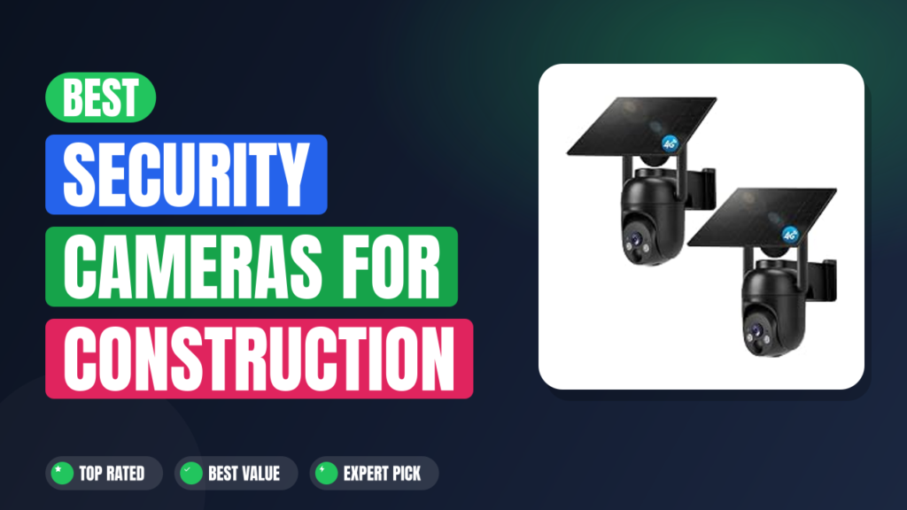Best Security Cameras for Construction Sites Without Wi-Fi